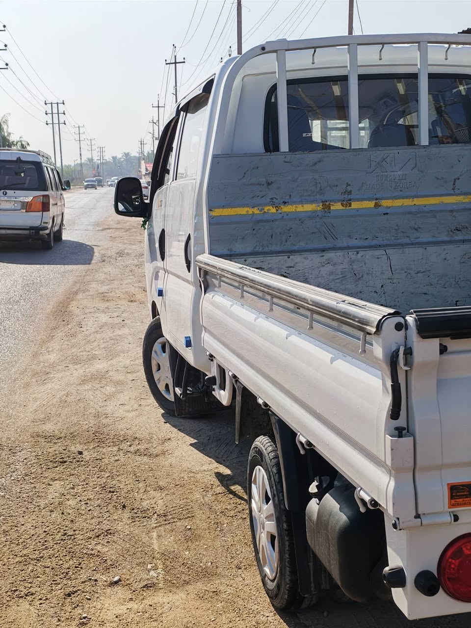كيا حمل مفتوح 2700 فوول سستم  للاخير 2025
تبريد ثلج فول 

ممشي سياره 66الف 

سياره حلوه خير من الله فول مواصفات 

سابقا مكفووله اما ضرر الجديد الصوره خالهن شوفهن ابيعك مامصلح 

للستفسار الاتصال عله ***********

*********** مكامي كربلاء المقدسة اطوريج

نص مكتوب في الصور:
- رقم بابل