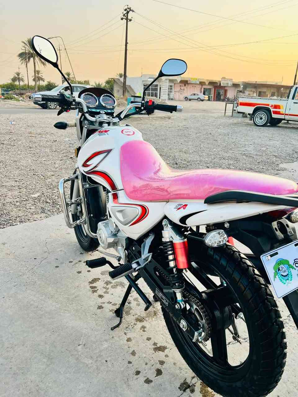 سلام عليكم سنكي 
للبيع 
موديل 2025بعده ع وضع الشركه 
جديد ابمعنه الكلمه 
مكينه150ساو بصمه 
السعر.1450
استفسار اتصل ***********
