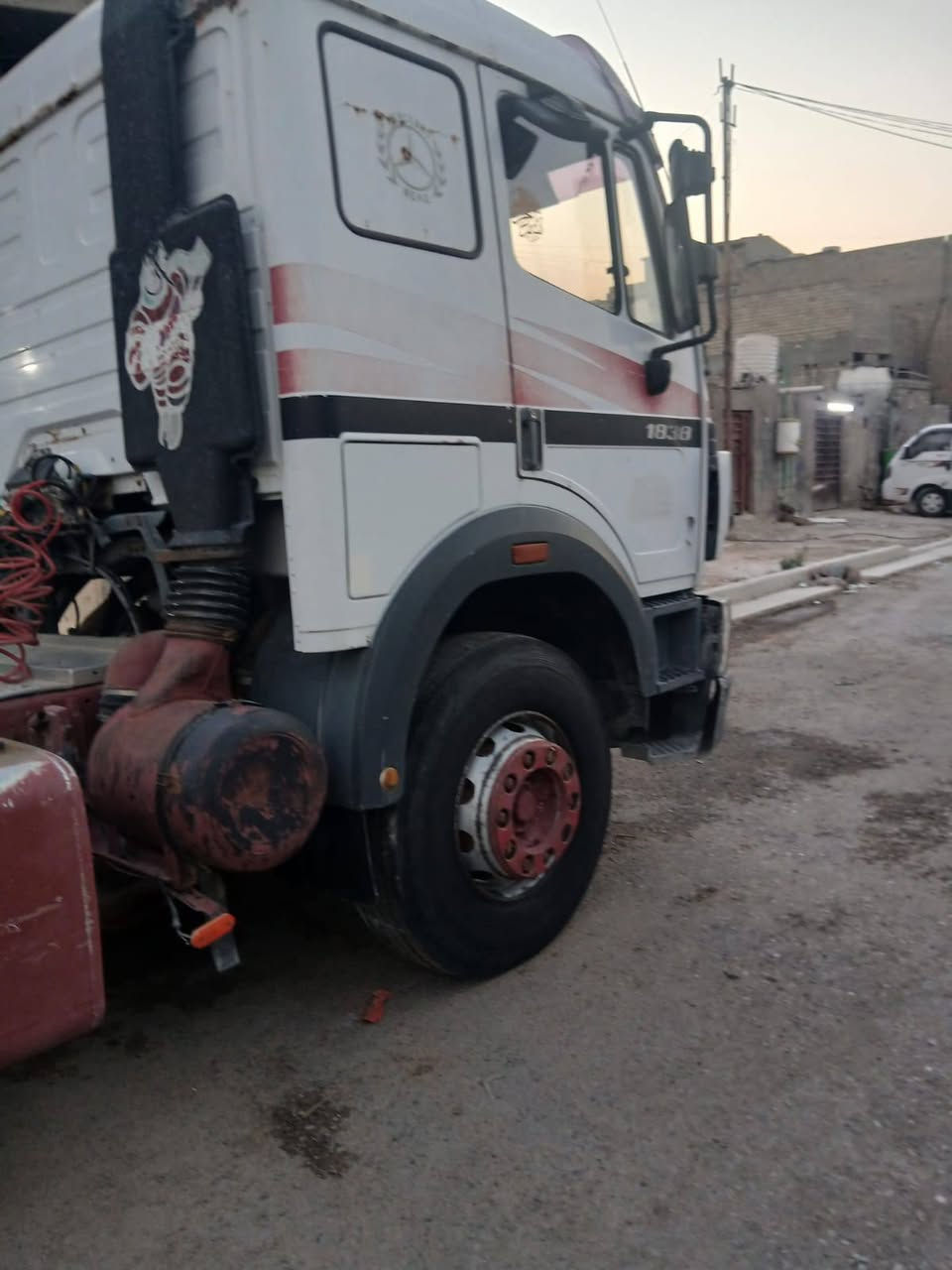 كرواتي محور طويل موديل 96عربانة حدادية 3محور رقم بغداد *********** مكلف بنشر
