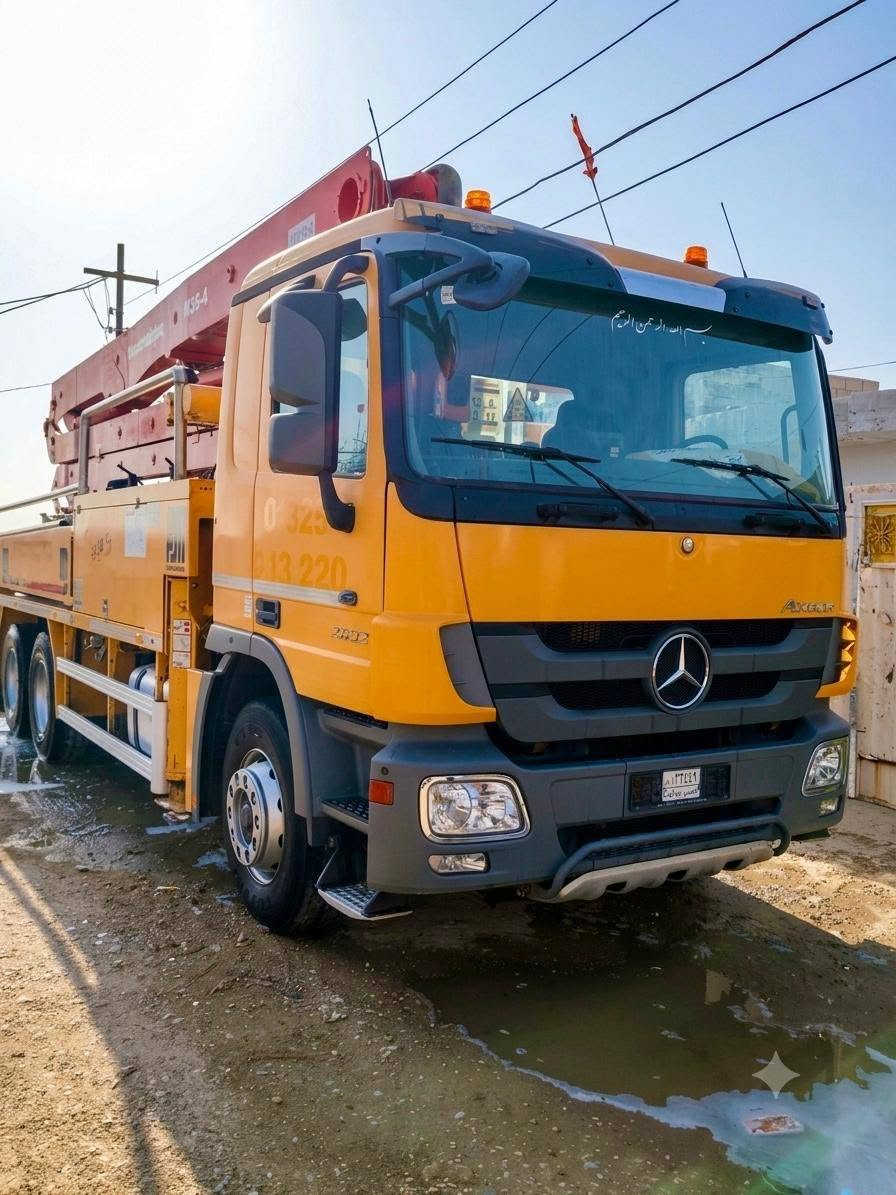 Mercedes-Benz Actros Putzmeister
بم  اكتروس 2007

بتس ماستر 

36 M 

الية جديده  وجاهزة وبدون اي نقص 

دافعه 190

ربل 230

المكان ميسان العمارة

رقم الهاتف  ***********
مكلف بل نشر
