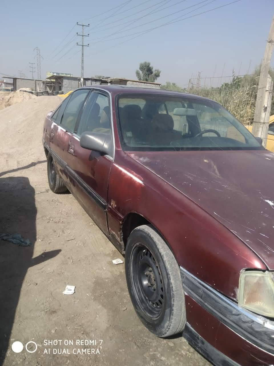 السلام عليكم اوبل اوميكه موديل 92كير مكينه حداديه تخم تأير كهرباء كله شغاله دوشمه جلد تحويل موباشر سنويه ل26جاهزه السياره مصفره غرامات ماعليه ولا ربع جاهزه كشره كدام العين السعر 18وبيه محال مكاني بابل التصال عله الرقم ***********

نص مكتوب في الصور:
- SHOT ON REDMI 7 AI DUAL CAMERA