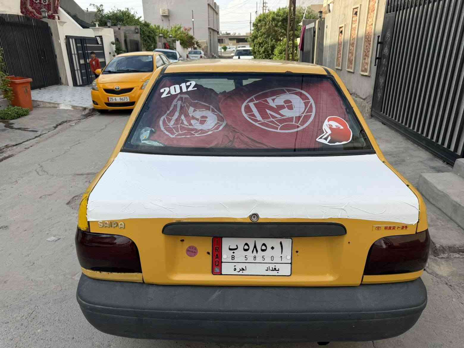 للبيع ساسيبه موديل 2012 رقم بغداد مشروع وطني لحد 2027 تبريت ثلج كير محرك صدر كهربيات تبريت كلها شرط سيارا مال شغل مابي نقص سعر 13ورق وبي مجال قليل ***********
