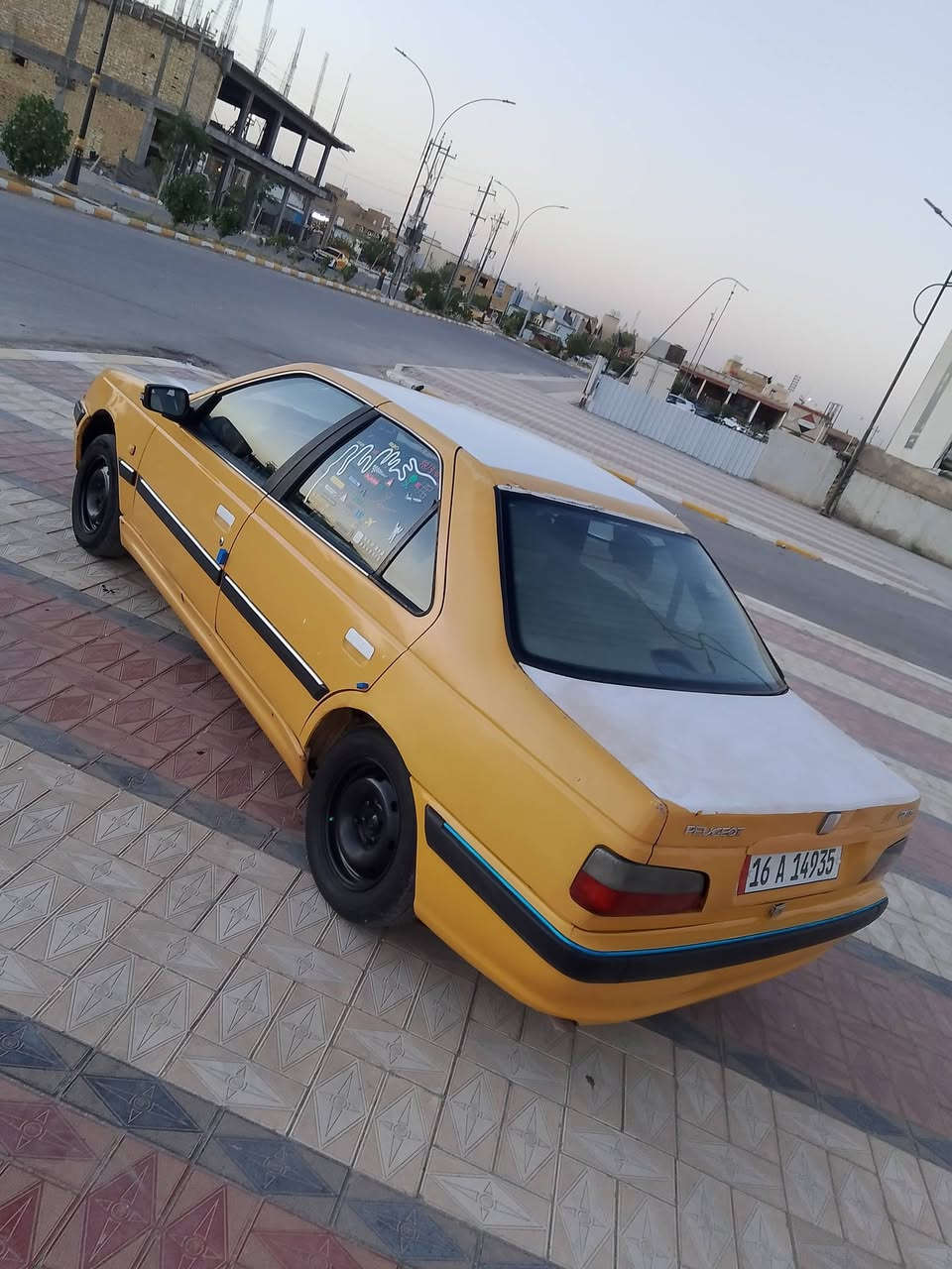 سلام عليكم للبيع او مراوس بيجو بارص مديل 2015 رقم انكليزي دولي مشروع وطني سنويه جديده مصفره هيئه وغرامات وخط وبحث تبريد شغال مكينه وكير جدد حداديه جديد تخم تاير باتري جديد كهربائيات شغاله سياره جاهزة خير من الله ترايك وين ماتريد. مكلف بنشر.  سعر مناسب 25 ورقه وبيه مجال مكاني ناصريه مركز ***********
