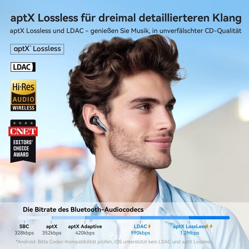 🎧🔥 EarFun Air Pro 4 – صوت عالي الدقة وتجربة لاسلكية متطورة 🎶

استمتع بصوت نقي وعزل ضوضاء قوي مع تقنيات متقدمة تناسب الموسيقى، المكالمات وحتى الألعاب. ⚡

🌟 أبرز المميزات:
🔹 إلغاء ضوضاء تكيفي ANC حتى 50dB 🔇
🔹 دعم Hi-Res Audio + LDAC + aptX Lossless 🎵
🔹 معالج Qualcomm QCC3091 + Snapdragon Sound ⚡
🔹 6 ميكروفونات مع تقنية AI وcVc 8.0 للمكالمات 🎙️
🔹 بطارية تصل إلى 52 ساعة مع علبة الشحن 🔋
🔹 شحن سريع + دعم الشحن اللاسلكي ⚡
🔹 اتصال بجهازين في نفس الوقت Multipoint 📱💻
🔹 مقاومة للماء IPX5 💦
🔹 وضع Gaming بزمن استجابة منخفض 🎮

💥 صوت نقي + ANC قوي + بطارية طويلة = تجربة صوت متكاملة!

📲 للطلب والاستفسار عبر واتساب:
***********

🚚 توصيل إلى كافة محافظات العراق 🇮🇶