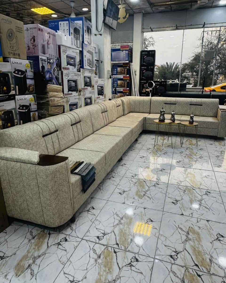 بلاش بلاش 
سعر تخم الديوان 10 نفرات 7 متر 5 قطع 
صار ب 335 الف هذا العرض لنفاذ الكميه 
✈️سماوه قرب مطعم شاطى الفرات بتجاه جسر الشهداء ( ال ضويف  )
مع ضمان حقيقي لمدة سنه 
موجود تفصال حسب طلب الزبون سعر المتر من 75 الف إلى 100 الف حسب الموديل ول مواصفات المطلوبه 
***********@إشارة
المواصفات 🧨🧨
خشب سير روسي 🤔
بلوك اسود
سفنج مميز اول 
قماش ☝️☝️وتر بروف !  جاكور ! قديفه ! كتان ! حرير ! شانيل 
حسب ختيار الزبون
