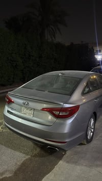 سوناتا 2016 بدون ضربة حادثة مياة امطار  سيارة يمي صارلها 6 سنوات  كلشي...