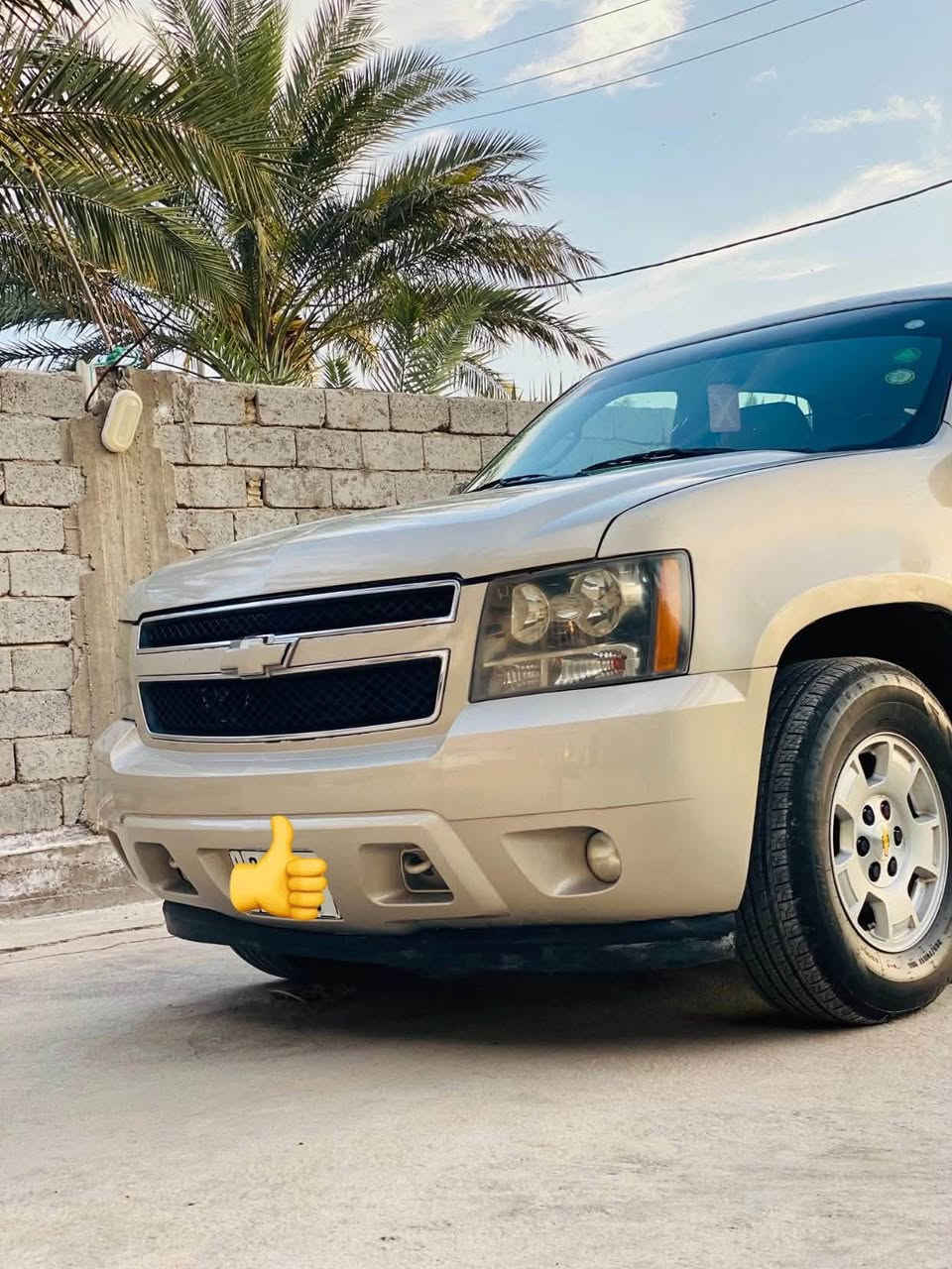 تاهو موديل 2007محرك كير شاصي مكفول لا ضربه ولاكص سياره مصبوغه احزام اثر جرادالسياره احلى من الصور
تحكمات استيرن 
لايت زنون عالي ناصي 
تشغيل عن بعد 
عازل صوت 
شاشه كامره خلفيه تبريد شغال 
السياره جديده بمعنى الكلمه السعر 70وبيه مجال قليل شراي اتصل *********** متومه اربيل طبق الاصل
للبيع أو مرواس
