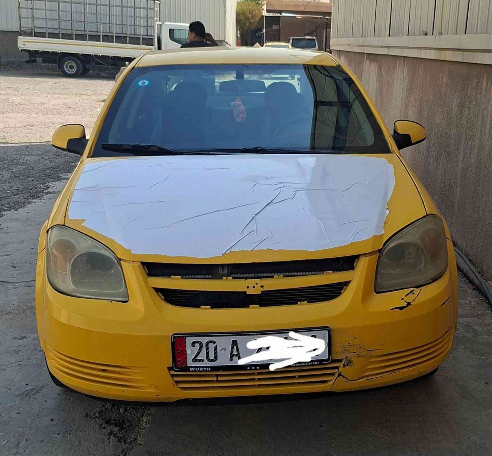السلام عليكم 
سيارة للبيع 
النوع شوفر ليت كوبلت 
موديل 2009 
محور كورلة 1800
اقتصادي 
لون اصفر تكسي 
رقم نگليزي ديالى 
النضافة واضحة بالصورة 
وبالواق اجمل 
السعر 35 وبيها مجال 
السيارة متعوب عليها مال رزق
عنوان بغداد جسر ديالى القديم 
للأستفسار اكثر *********** يوجد واتس
