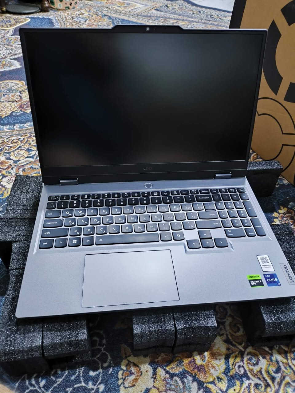لابتوب للبيع OPEN BOX لابتوب جديد موصفات
كارت شاشة 5060 8جيجا 100 واط 
معالج كوراي 7 جيل 13 HX 
رام 16 DDR5 
هارد  NVME SSD 512
رقمي على الواتساب ***********
