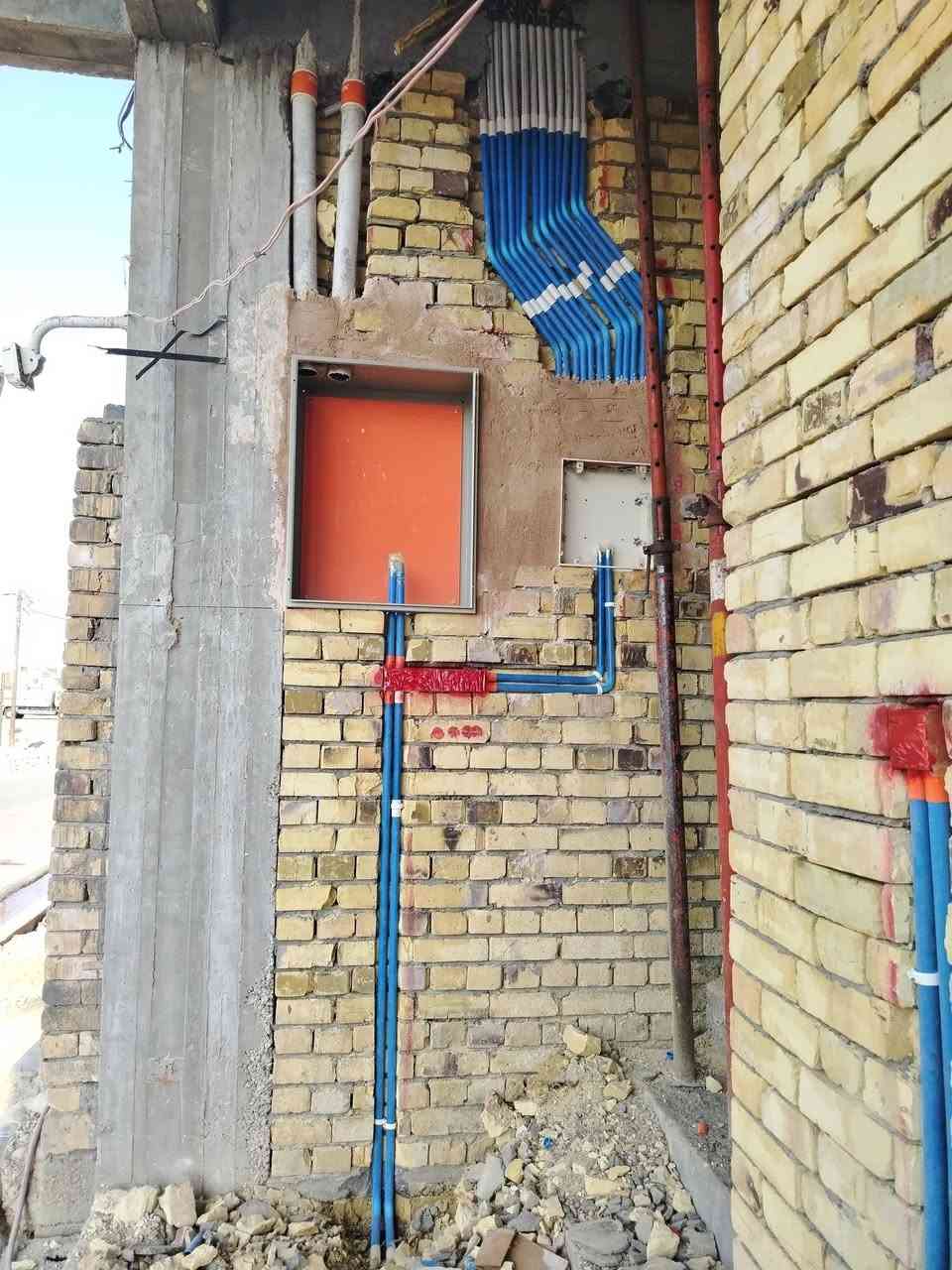 العمارة ميسان • أعمال إنشائية • انتهاء النزالات