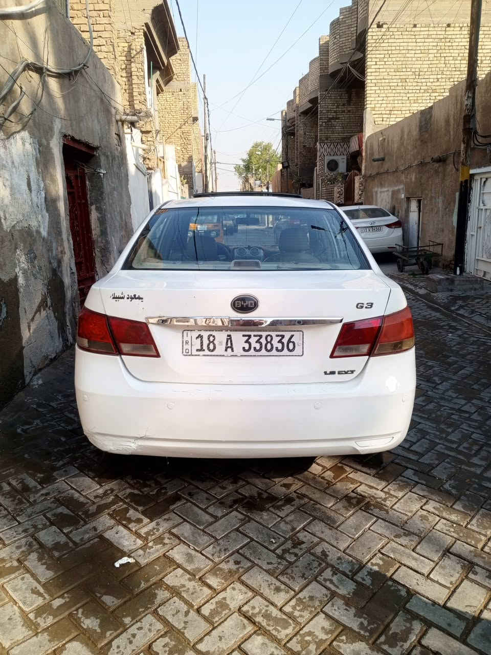 بي وايدي 2013 كير ومكينة مكفولات سنويه 32 سياره باسمي كير عادي  السعر 37 العنوان مدينة الصدر  ***********
