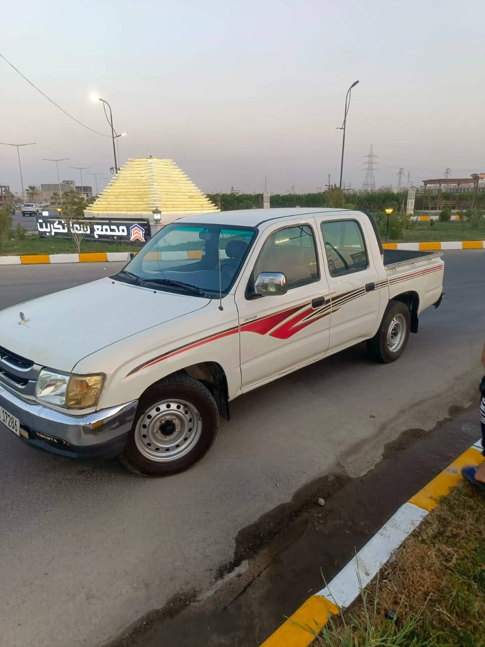 السلام عليكم
للبيع فقط بيكم تويوتا دبل قماره موديل 2001
🔹 رقم وسنوية وهزة كله جديد
🔹 مكينة وكير وتبريد وكهربائيات كلها شرط وتخم تاير جديد ، بدون خياس بدون دواخل 
🔹 الصبغ موضح بالسونار 👇👇
💵 السعر : 90 $ 
📍 مكان السيارة: صلاح الدين / تكريت
📞 للاستفسار أكثر تفضل خاص أو الاتصال على الأرقام: *********** *********** (واتساب) تكريت, صلاح الدين
