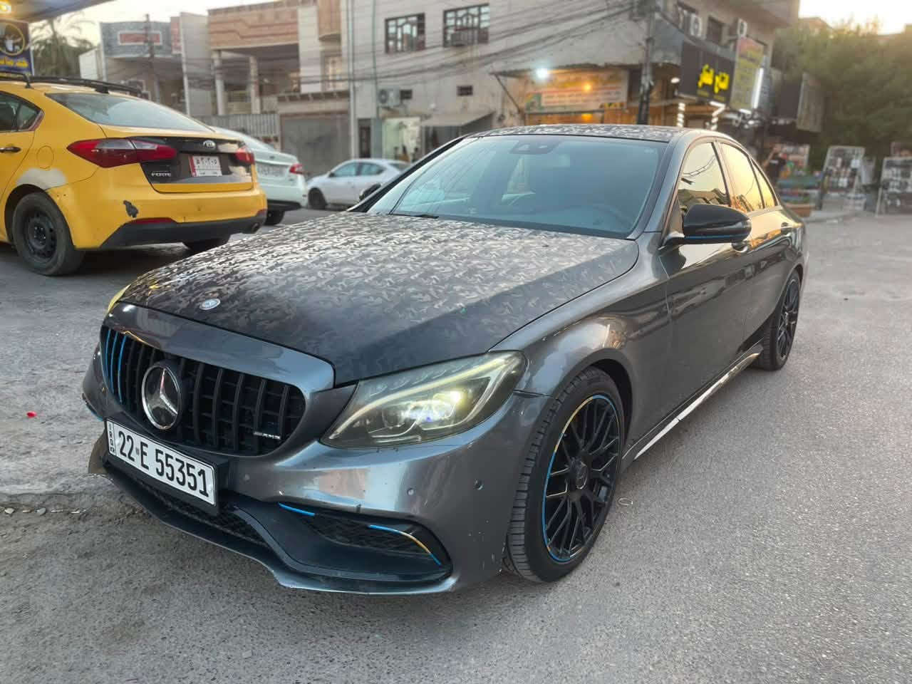 C300 ٢٠١٧ • حادث امريكا • كت AMG