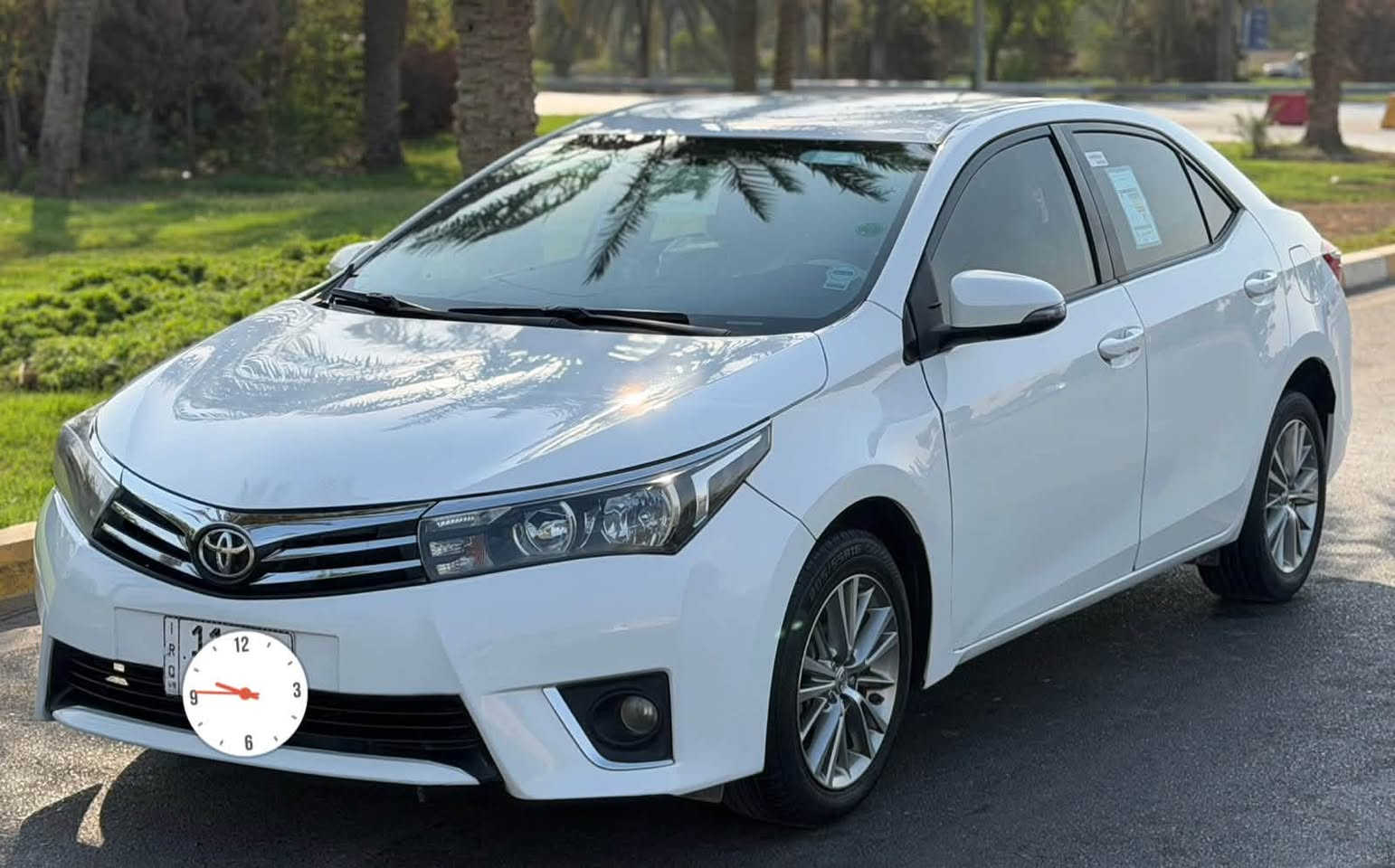 كورلا خليجي 2015 محرك 2000 ماشيه 129
السعر (127$$) للأتصال (***********) بي واتساب 
سياره جاهزه للاخر صدر تبريد محرك كير كهربائيات كلها جاهزه
السياره بيها صبغ باب الصدر والبنيد صبغ بدون دواخل 
شاشه كامره حساسات خلفيه هزه سنويه لوحات جدد تحويل مباشر  مكان السياره بغداد العامريه شارع نادي الخطوط 🙏🥀
