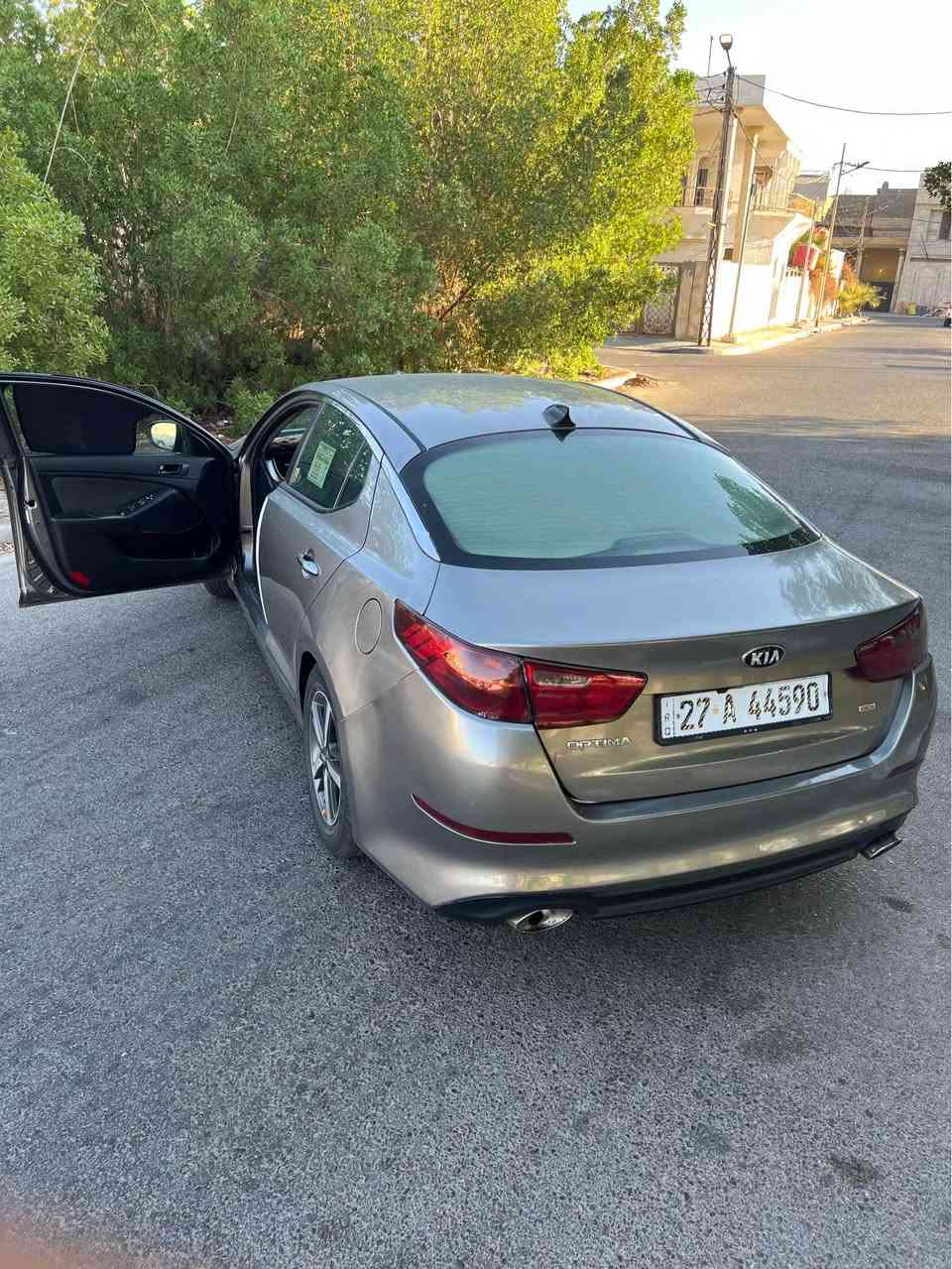 كيا اوبتما ٢٠١٥ وارد أمريكي ضررها من امريكا بچم بدون لغود وشواصي ما واصل الهن وبيها بالعراق المداكر الورا بس صبغ بدون ضربه سياره جاهزه ومصروف عليها هواي بديها زلغ ما بي مواصفاتها شاشه كامره شفتات ايكو مانع انزلاق اشاره بالمري وعليها زينون العالي بيها منظومه غاز ايطالي كامله محرك كير كفاله تبريد ثلج ، تبريد تدفئه وكشنات تدفئه ، قطعتين تبريد محركها ٢٤٠٠ جي دي اي السياره جاهزه وما ناقصها شي رقم جديد صاعده هزه وب اسمي تحويل ثاني يوم رقمها ذي قار ويتحول بالبصره رايدها ب 90 وبيها مجال قليل مال الجيه رقمي : ***********. متواجد واتساب مكاني حي المهندسين البصرة, العراق
