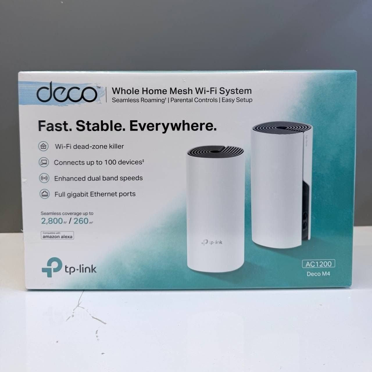 😍 DECO-TP–LINK😍 
 
➡️ DECO-M4 Ac1200-1pcs
☑️ بسعر…. 50.000

➡️ DECO-M4 Ac1200-2pcs
☑️ بسعر…. 90.000

➡️ DECO-M4 Ac1200-3pcs
☑️ بسعر…. 120.000

لطلب والاستفسار التواصل خاص او واتساب *********** التوصيل خلال 24ساعة
