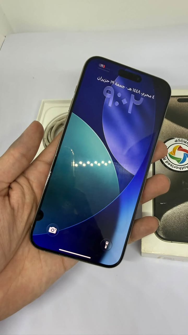 آيفون 15 برو ماكس • ٢٥٦ • بطارية ٩٢٪