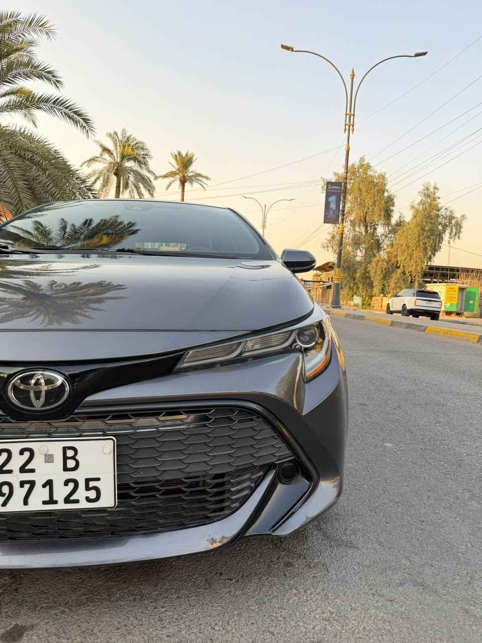 🚗كورلا هاجباك موديل 2022 se 
لون رصاصي ماشيه 39 الف كيلو فقط 
محرك 2000 مع خاصية السبورت
 
🔺الحادث جانبي ابواب الصدر فقط (( فقط ايرباك تكمه بدون ضرر شاصي او لغود )) السياره كلش نضيفه وماشية قليل وكاااااملة مكملة من كلشي
📣المواصفات:-
🔴بصمه تشغيل بصمة
🔵ويل كب بلادي 
🔴رادار أمامي توقف آلي
🔴شاشه كبيره
🔵كامره 
🔴هند بريك بصمه
🔵اوتو هولد 
🔴شفتات
🔵السيارة مغلفه بالكامل من الداخل مع عازل حراري اصلي
🔴تحكم جهتين 
🔵ابواب بصمة دخول ذكي
السعر 138
🧾مكان السياره بغداد المنصور كماليات اسطنبول سنتر
للاتصال ٧٧٣١١٨٩١٠٦
