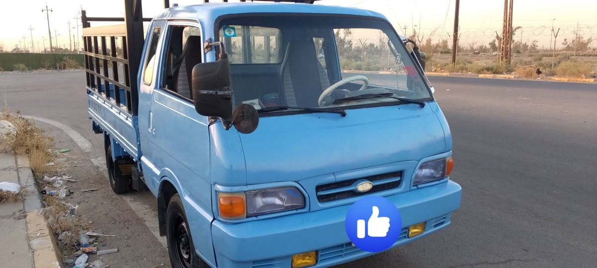 السلام عليكم
كيا حمل  موديل ١٩٩٥ مكينه وكير واكسل وشاصي  مكفولات 
تخم تاير سيارة خير من الله مصبوغه رقم بغداد  انكليزي سنويه الى ٢٠٢٨ السعر ٥٨ وبيها مجال حك الجيه المكان بغداد المدائن فلكة سلمان باك  ***********
