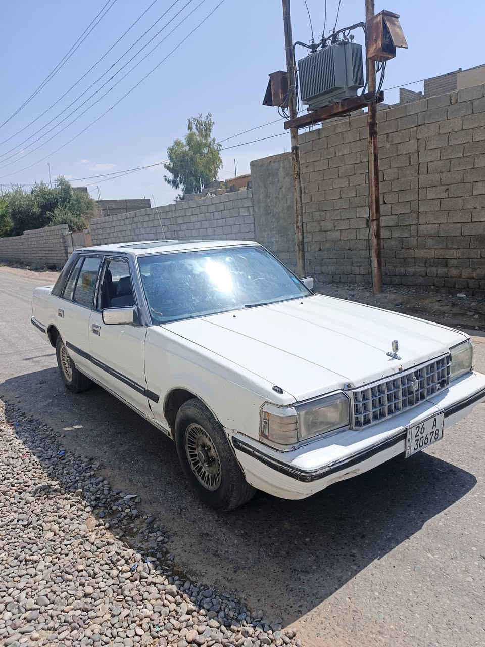 السلام عليكم
سوبر للبيع موديل 84 كير محرك بطه شرط الرقم دولي بأسمي تحويل ثاني يوم 
الاتصال على هذا الرقم *********** ترايك للبصرة 
السعر 25 🔒
مكان السيارة  صلاح الدين (الشركاط)
