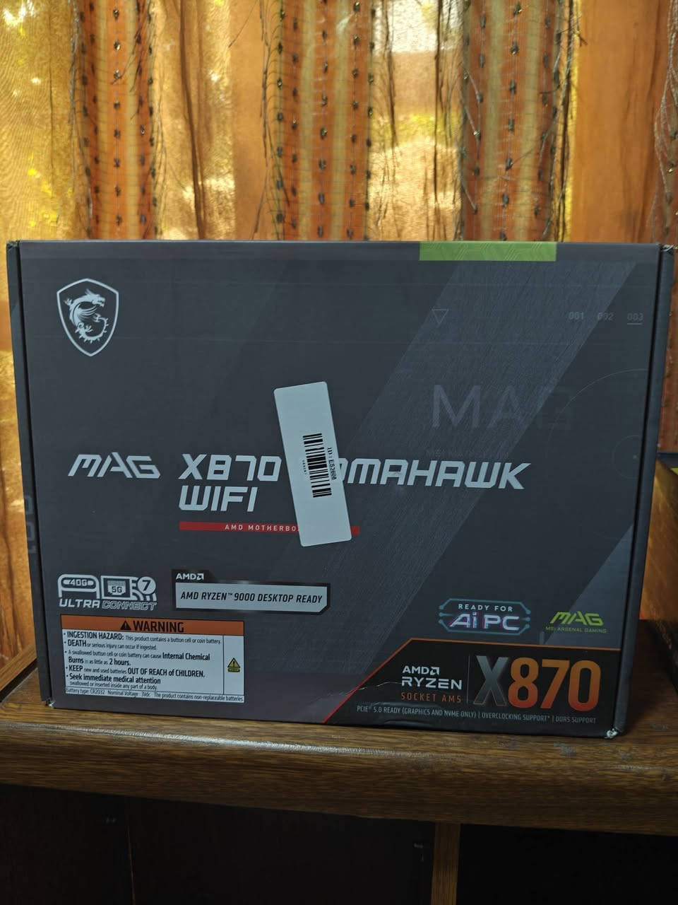 🔥🔥 تجميعة PC High-End وحش للبيع – جديدة 100% 🔥🔥

💻 تجميعة قوية جداً للألعاب والأداء العالي
جميع القطع جديدة وغير مستخدمة نهائياً – كبس الشركة، ومستوردة من Newegg 🥚 مع فواتير وضمانات حسب كل قطعة.

💥 المواصفات:

🧠 المعالج:
AMD Ryzen 7 9800X3D
✅ ضمان سنتين من AMD

❄️ التبريد:
ARCTIC Liquid Freezer III Pro 360 A-RGB

🎮 كرت الشاشة:
GIGABYTE GeForce RTX 5080 Gaming OC 16GB
✅ ضمان 3 سنوات من كيكا بابت

🛡️ اللوحة الأم:
MSI MAG X870 TOMAHAWK WIFI

⚡ مزود الطاقة:
MSI MAG A1000GLS PCIe 5 – 1000W
✅ ضمان سنتين من MSI

🚀 الرام:
32GB DDR5 6000MHz CL30
16GB × 2
✅ ضمان مدى الحياة

💾 التخزين:
Samsung 990 PRO 1TB NVMe
⚡ سرعة قراءة تصل إلى 7450MB/s
🎮 مناسب للـ PC ويدعم استخدامات الألعاب وPS5
✅ ضمان 5 سنوات من Samsung

---

💯 جميع القطع جديدة 100% وغير مستخدمة – كبس الشركة
📦 استيراد من Newegg
🧾 الفواتير والضمانات متوفرة حسب القطعة

🔥 تجميعة High-End مناسبة جداً للألعاب الحديثة، خصوصاً 2K و4K، وتقدم أداء قوي جداً لسنوات قادمة.

📞 للتواصل:
***********

🔴 البيع للجادين فقط
💰 سعر التجميعة عند التواصل
