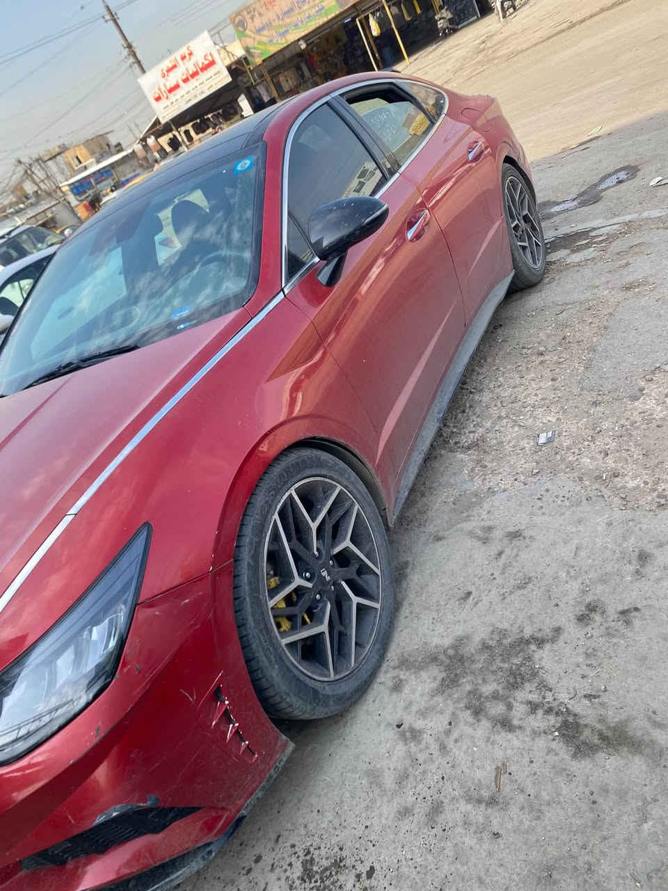 سوناتا N • مكينة ٢٫٥ • طخة بصفحة