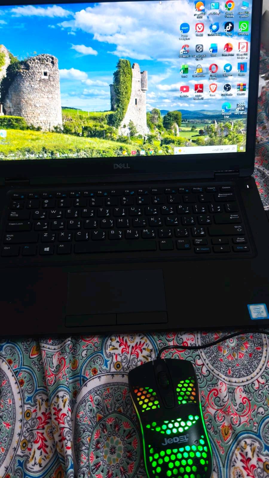 لابتوب محمول i5 CORE... الجيل الثامن ... نظام 10 Windows... سعة تخزين 256...الذكرة العشوائية8...60HZ... حجم شاشة14....(مستعمل شهرين تقريباً بس على كد الامتحانات وشرط تفحصه يم اي ابو محل يعجبك واذا مستعمل اكثر لو مفتوح او متخربط بي شي تاخذه بلاش وحتى تطبيقات والعاب ماكو شي قليل حيل... وياه ماوس وجنطه مجانية ايضاً)
وين موقعك بالضبط حتى أضيفه بالوصف للناس المهتمين؟: 
البصرة المعقل الابلة 
شنو السعر النهائي أو آخر سعر حتى أوضحها بالإعلان؟: 
315000
أكو أي ملاحظات لازم تنذكر مثل البطارية، الشاحن، أو أي خدش/كسر ولو بسيط؟: 
ما بي شخط واحد وما مستعمل ابد بس للدراسة وشي قليل وشرك تفحصه يم اي شخص يعجبك 
تحب أذكر اسم الموديل الكامل: Dell Latitude 5490 لو بس لابتوب i5 الجيل الثامن؟: 
اذكره كامل