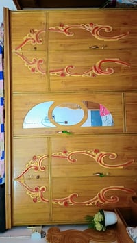 غرفه صاج جديده بمعنه لكلمه مستعمله فقط اربع تشهر فقط  خشاب نضيف ومامتع...