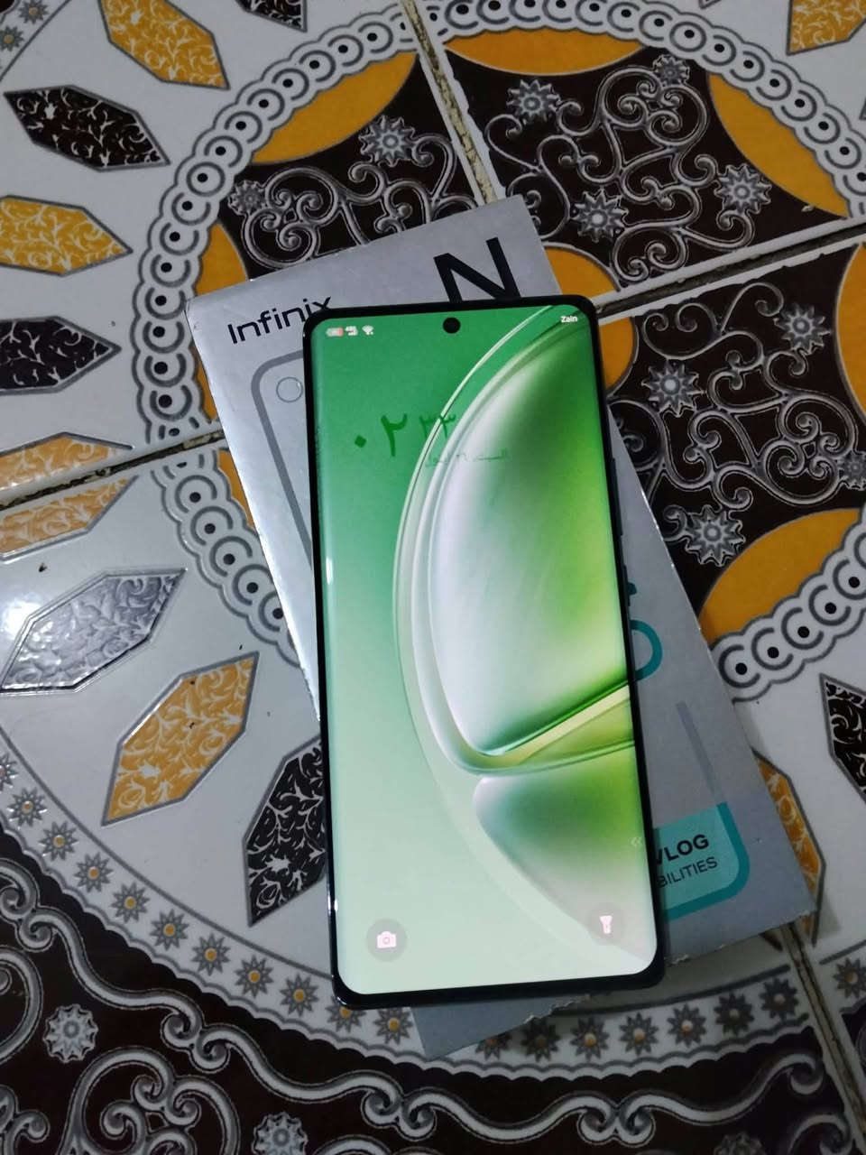 🛑جهاز تكنو زيرو 40
🔹عشوائية 8+8
🛑ذاكره 512
🔹 جهاز نضيف جداا، فقط مبدل شاشه اصليه وكاله
📍 العنوان: واسط – كوت
🛑 السعر /325 وبيه مجال
🛑وياه كرتونه وشاحنه 
واتساب فقط /***********

نص مكتوب في الصور:
- هاتفي XOS 15.1.2 التحقق من التحديثات اسم الجهاز Infinix ZERO 40 الطراز Infinix X6860 وحدة المعالجة المركزية Helio G100 RAM 8.00 GB+5.00 GB الكاميرا الخلفية 108M OIS+50M+2M الكاميرا الأمامية 50M البطارية 5000mAh الشاشة 1080x2436