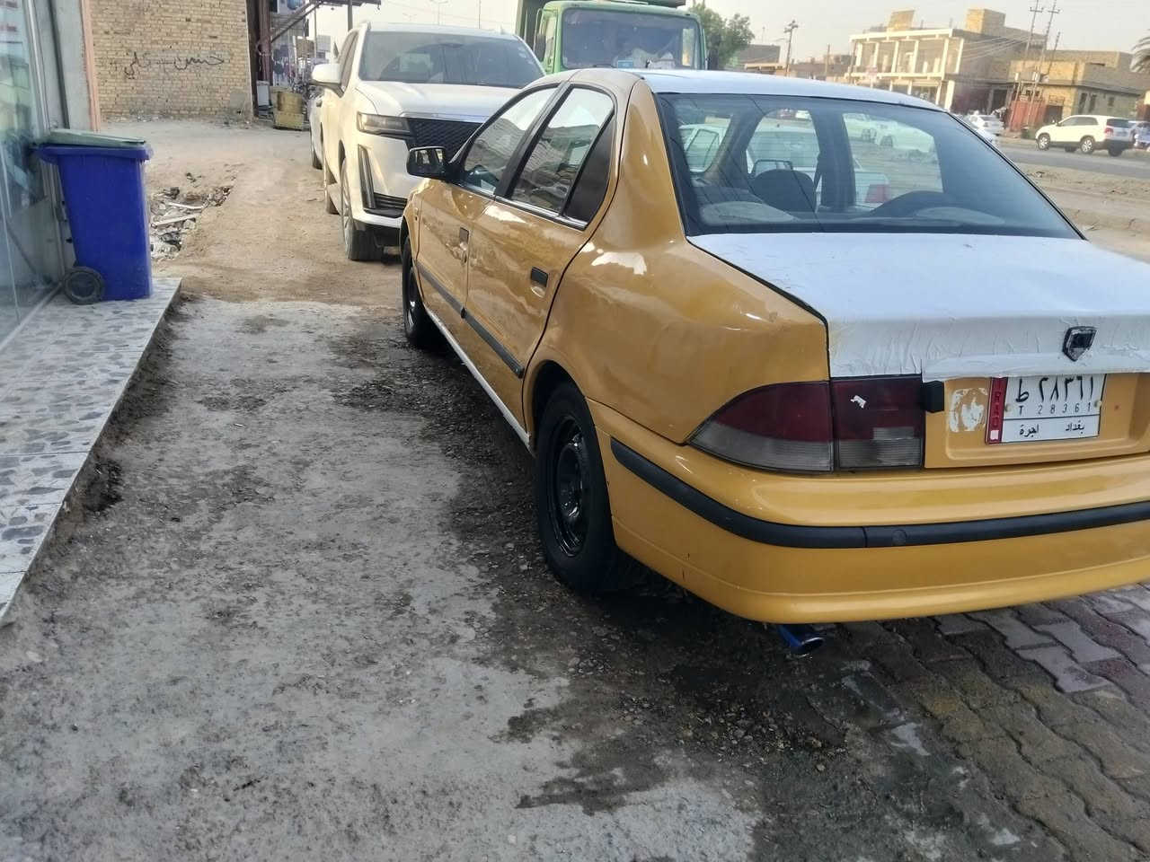 السلام عليكم 
شباب 
سمند محور بيكاشوا1800
كير و مكينة شرط
حدادية شرط
تخم تاير 
سنوية الى2027
مصفره هيئة و غرامات شرط
التحول
السعر 30 و مجال بسيط
العنوان الديوانية الحمزة 
موبايل
***********
موبايل وات ساب
***********

