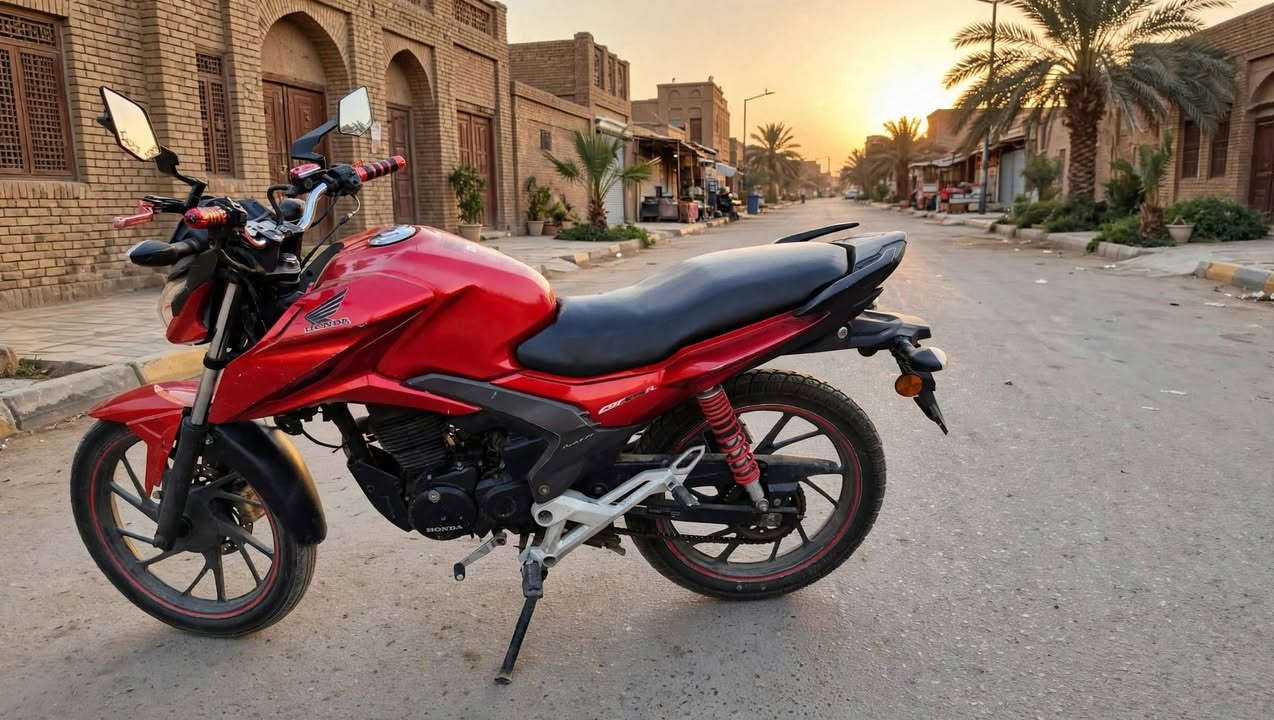 CBF 125 • احمر ناري • 2017