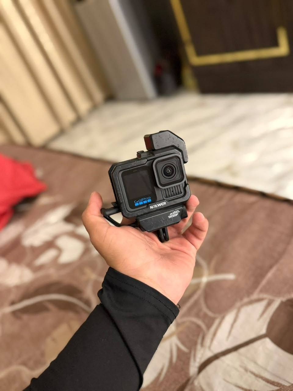 ڪاميرا Gopro 13 ڪامله وياها ڪل معدات التصوير وستاندات التثبيت وياها الادبتر الاصلي مال شرڪة تربط المايك بدون تعب وي الصوت
***********
ڪاميرا Gopro 13 ڪامله وياها ڪل معدات التصوير وستاندات التثبيت وياها الادبتر الاصلي مال شرڪة تربط المايك بدون تعب وي الصوت
