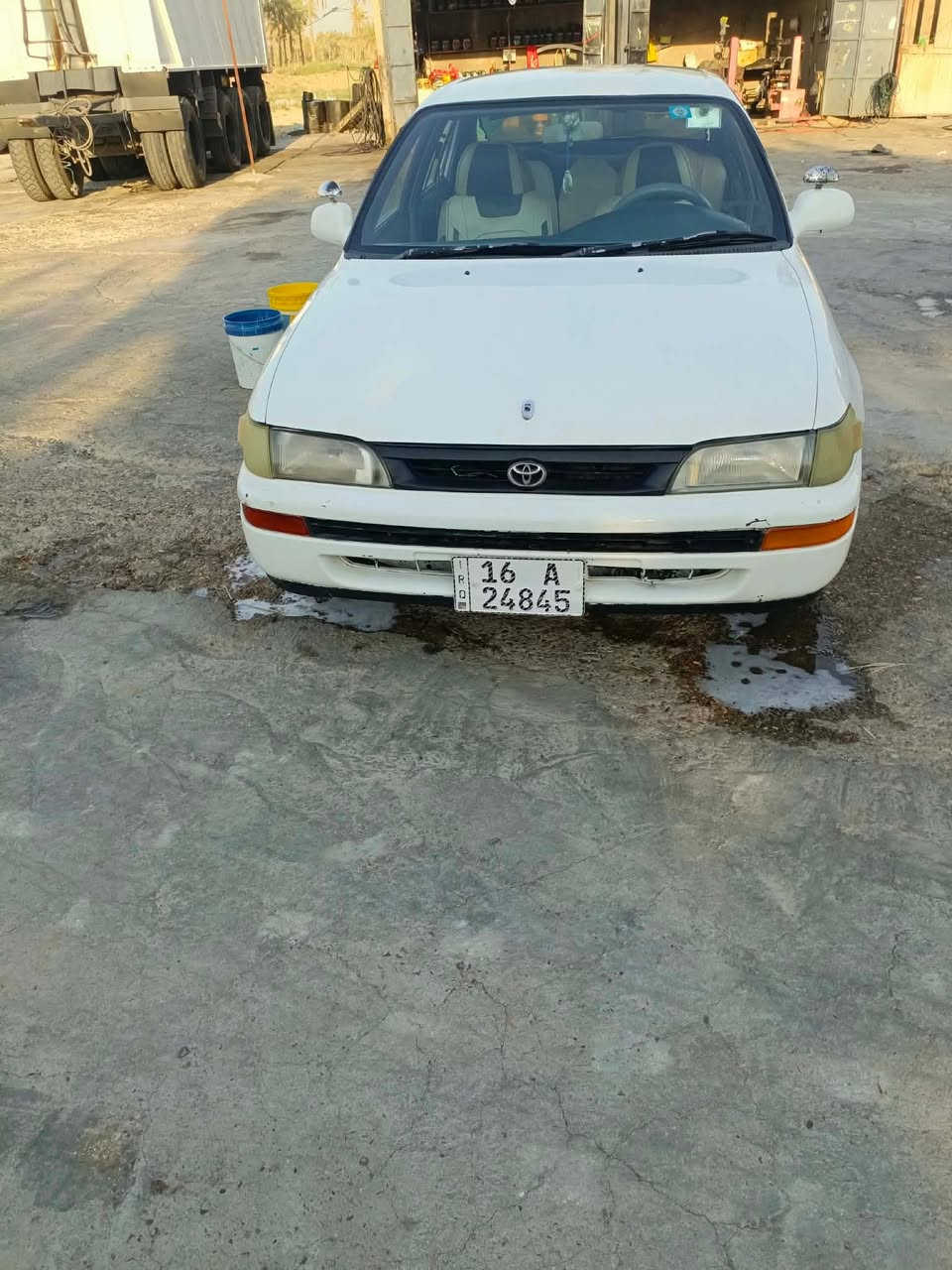 سلام عليكم سياره كورلا للبيع
موديل 92
 سنويه 2030
رقم انكليزي قادسيه بسمي 
السعر 47 وبيه مجال 
العنوان ديواني قضاء الشاميه
***********
***********
