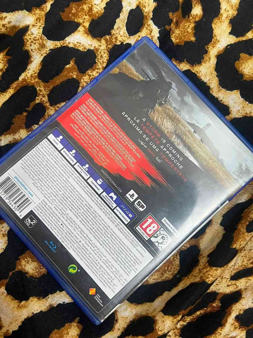 السلام عليكم عندي لعبة:
Ghost of Tsushima النسخة العربية 
معربة بالكامل
‎اللعبة اصلية ومشتريها جديدة مصارلي اسبوع حتى ما خاتمها.
* القرص نظيف كلش وشخط مابي
* وموجود الكتلوك مال اللعبة 
* مكاني بغداد الشعب
* رقمي ***********
* السعر ب 30 
وتشتغل على ps4/5
