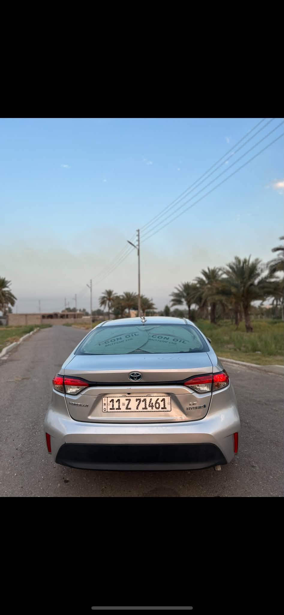 السلام عليكم 
للبيع كورلا هايبرد
موديل 2023 
مكينه 1800 المرغوب
مواصفات LE
رادارات جانبيه واماميه 
كشنات تدفئه 
شاشه دجتال 
كار بلي واير لس 
وباقي المواصفات المعروفه 
السعر 135 وبيها مجال 
السونار امامكم 
للاستفسار ***********
