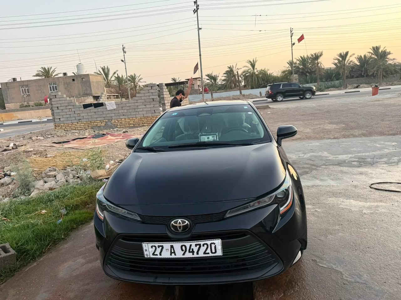 كورلا مديل 23وارد امريكي
سياره رقم معوقين ناصريه أنطي بيهه وكاله عامه 
السياره تقرير غرق شغاله ومكفوله ميه على ميه 
سياره حلوه داخل صحراوي 
السعر 145 وبيهه مجال 
للتواصل ***********
