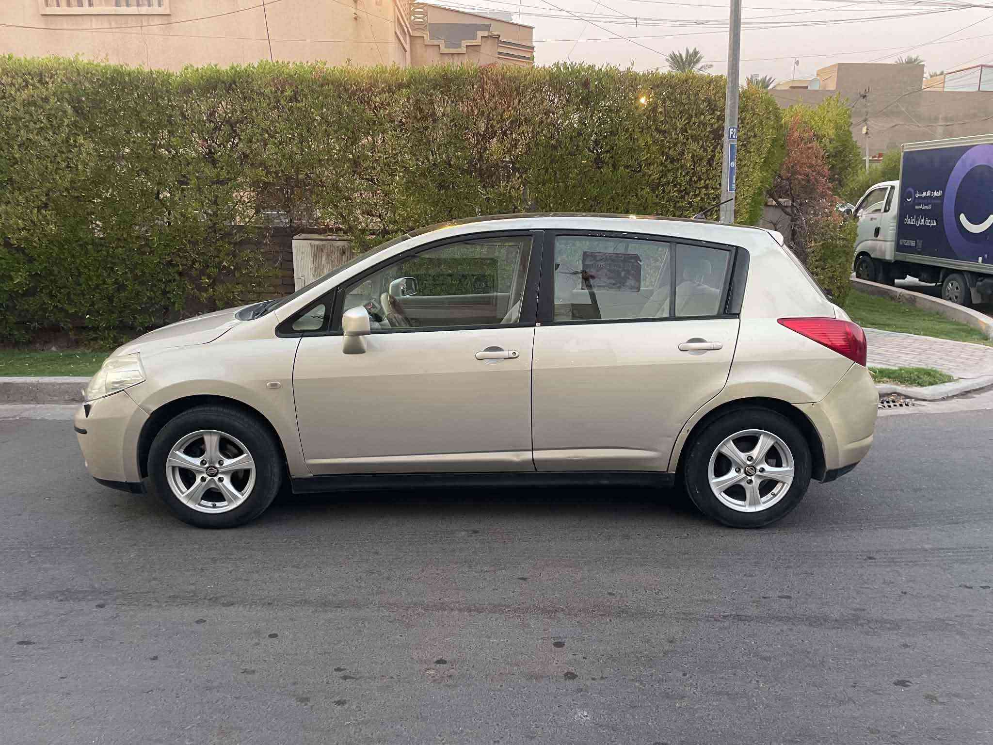 ***********   جديده  جدا 
نيسان تيدا ٢٠٠٦ خليجي
 محرك ١٦٠٠ 
سيارة نظيفة وجاهزه
 غرفتها جديدة وبلاديه 
شاشه وكامره وريمونت
تبريد  ثلج 
كير محرك خير من الله 
ماشيه ٢٠٠ الف 
سياره كلش نظيفه وحلوه 
تخم  تاير  وباتري  جدد
صدر  خير من الله 
 بيها جنطه وجاملغ امامي وهلالات جاملغات الخلفيه صبغ بدون دواخل
 مكاني بغداد الاعظمية
تحويل ثاني يوم 
 السعر ٦٤  ورقة 
اتصال فقط مكلف بلنشر 
 *********** الصويرة, واسط
