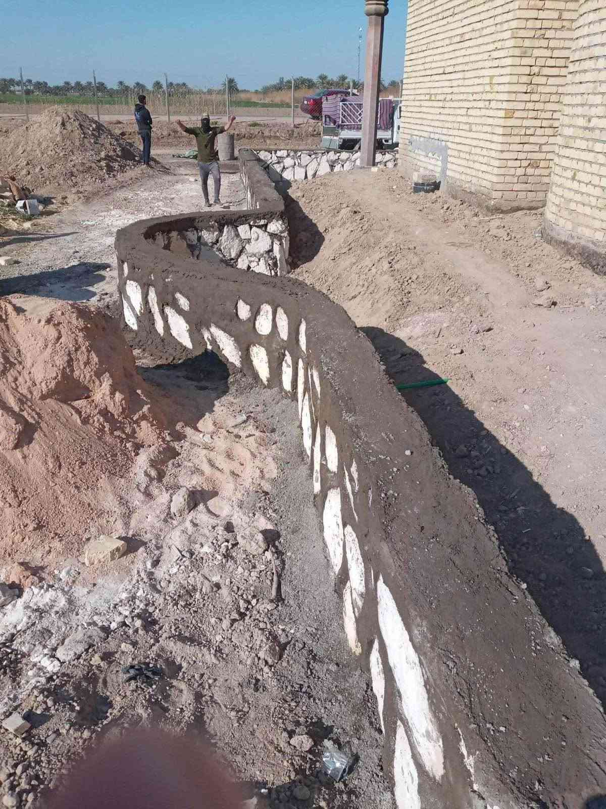 الحلة • بناء حجر • تطبيك ممرات