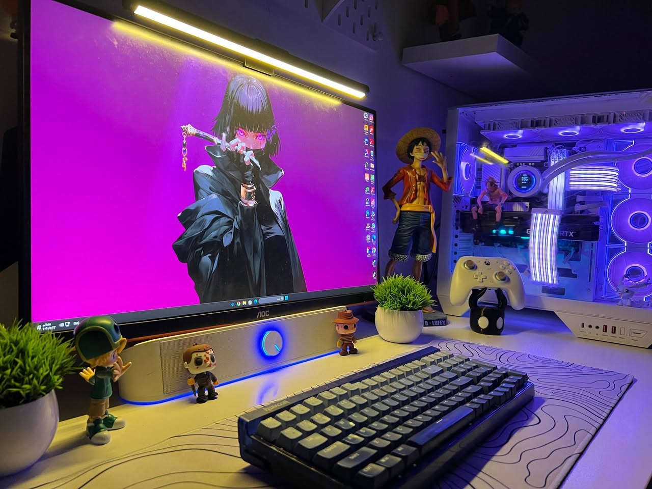RTX 3080 • i5-13400F • RGB أبيض