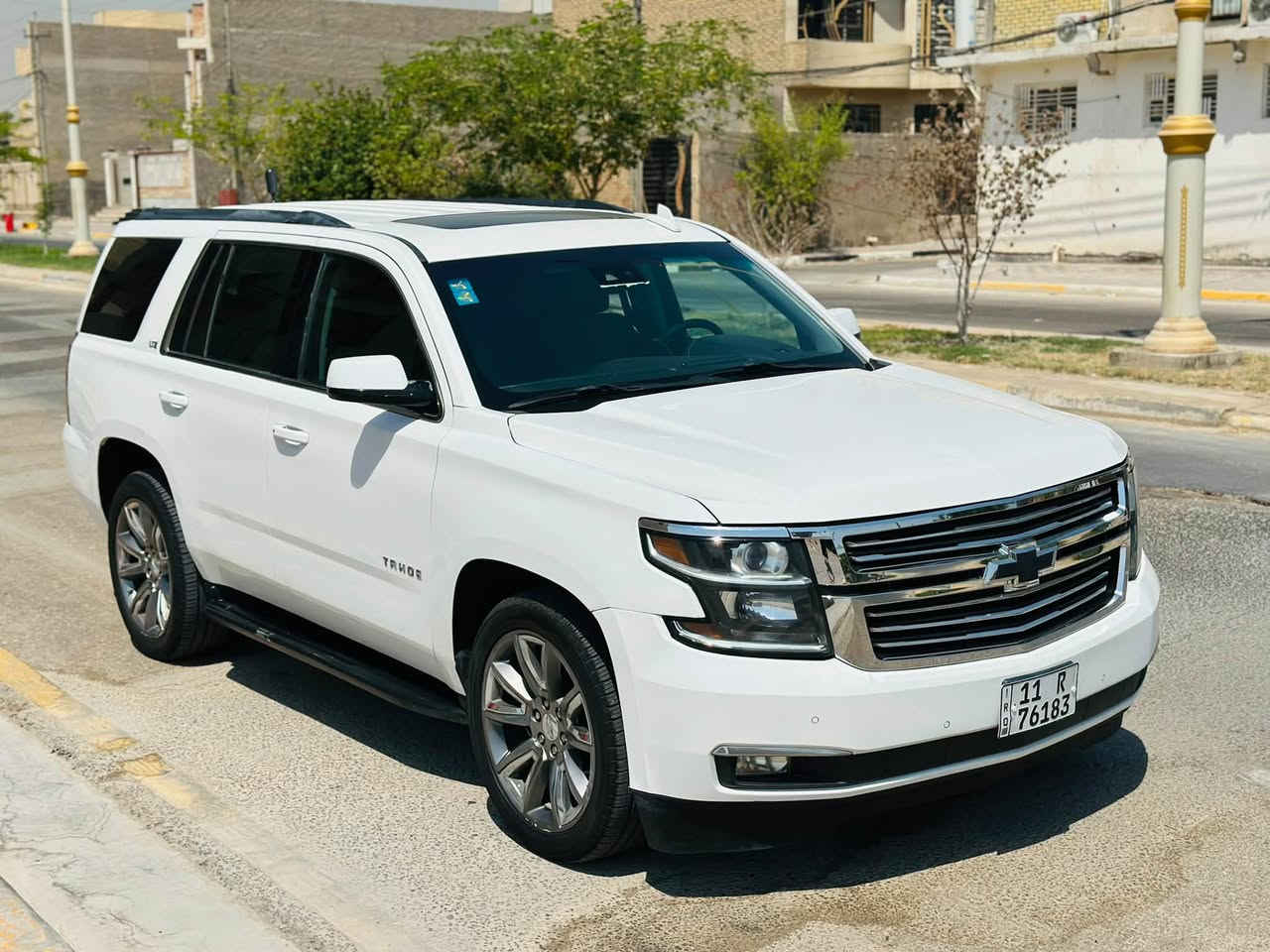 تاهو مديل 2015 امريكي LTZ فوول بيه قطعتين صبغ بدون دواخل شرط فقط 
للاستفسار *********** بيع فقط 
السعرر 263 
مواصفاات بصمه فتحه كشنات جلد كهرباء تدفئه كشنات رادار امامي رادار جانبي حساس امامي وخلفي تحديد مسار مري شفط جنطه كهرباء كشنات خلفيه قلاب كهرباء شاشه وصطيه قاصه خزن ميموري مكينه 5300 كفاله ماشيه 128m كير كفاله تخم تاير جديد حداديه جديده تحويل مباشر سياره جاهز بدون نقص مكان السياره كربلاء

