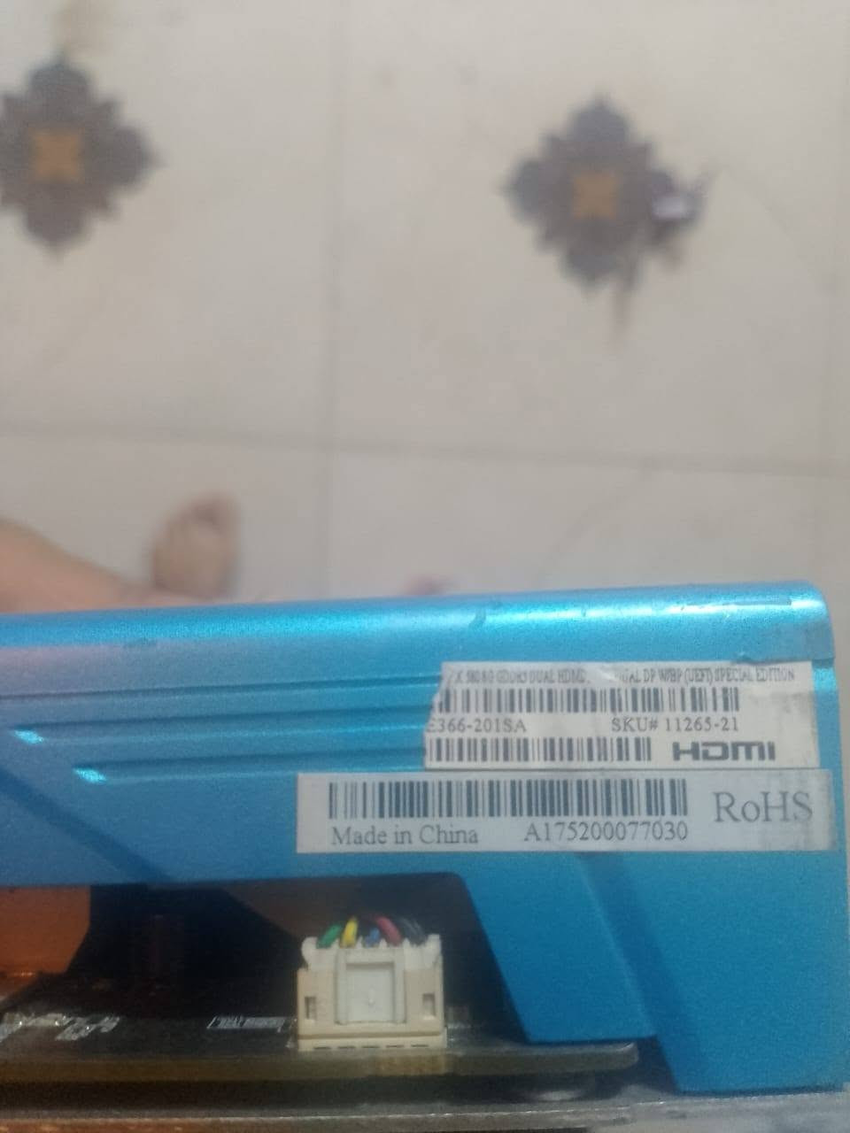 كارت شاشه للبيع
Rx580 8g
كارت نيترو ما مفتوح على وضع شركه 
السعر ١٢٠الف مع توصيل قفل 
التواصل خاص او على *********** 
مكاني كركوك
