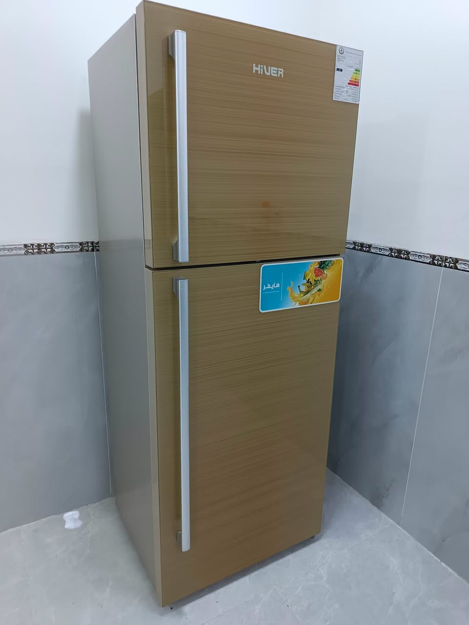 ثلاجه هايفر • جديده • بها ضمان