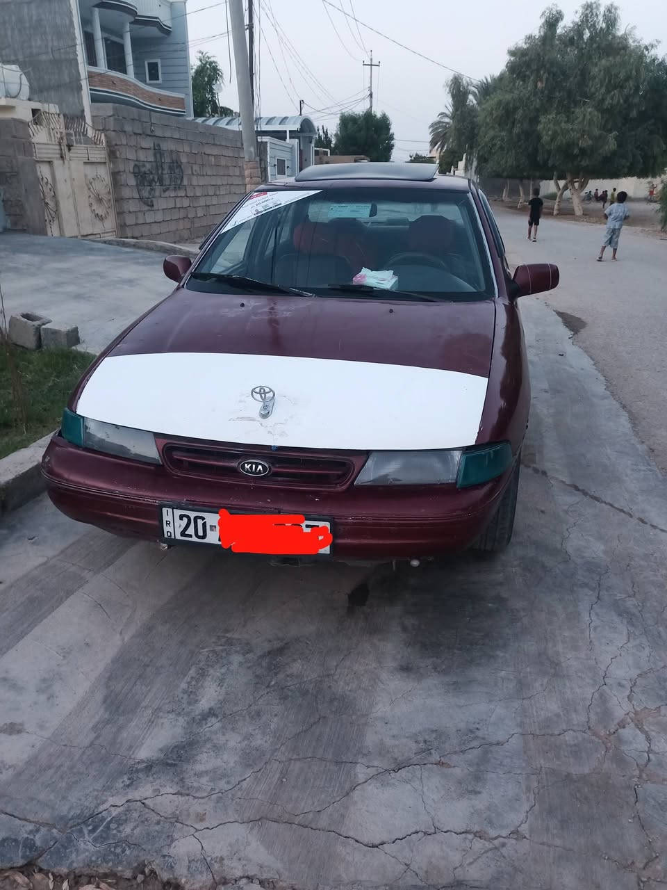 اسلام عليكم للبيع كيا سيفيه موديل 94 رقم ديالى سنويه للثلاثين ارقام انكليزي شرط لتحويل     مكينه وكير جدد   كير اوتو حداديه خير من الله كهربائيات كلها شغاله ما بيه اي نقص سعرها 27 ورقه وبيه مجال  مكان ديالى لمقداديه ***********
