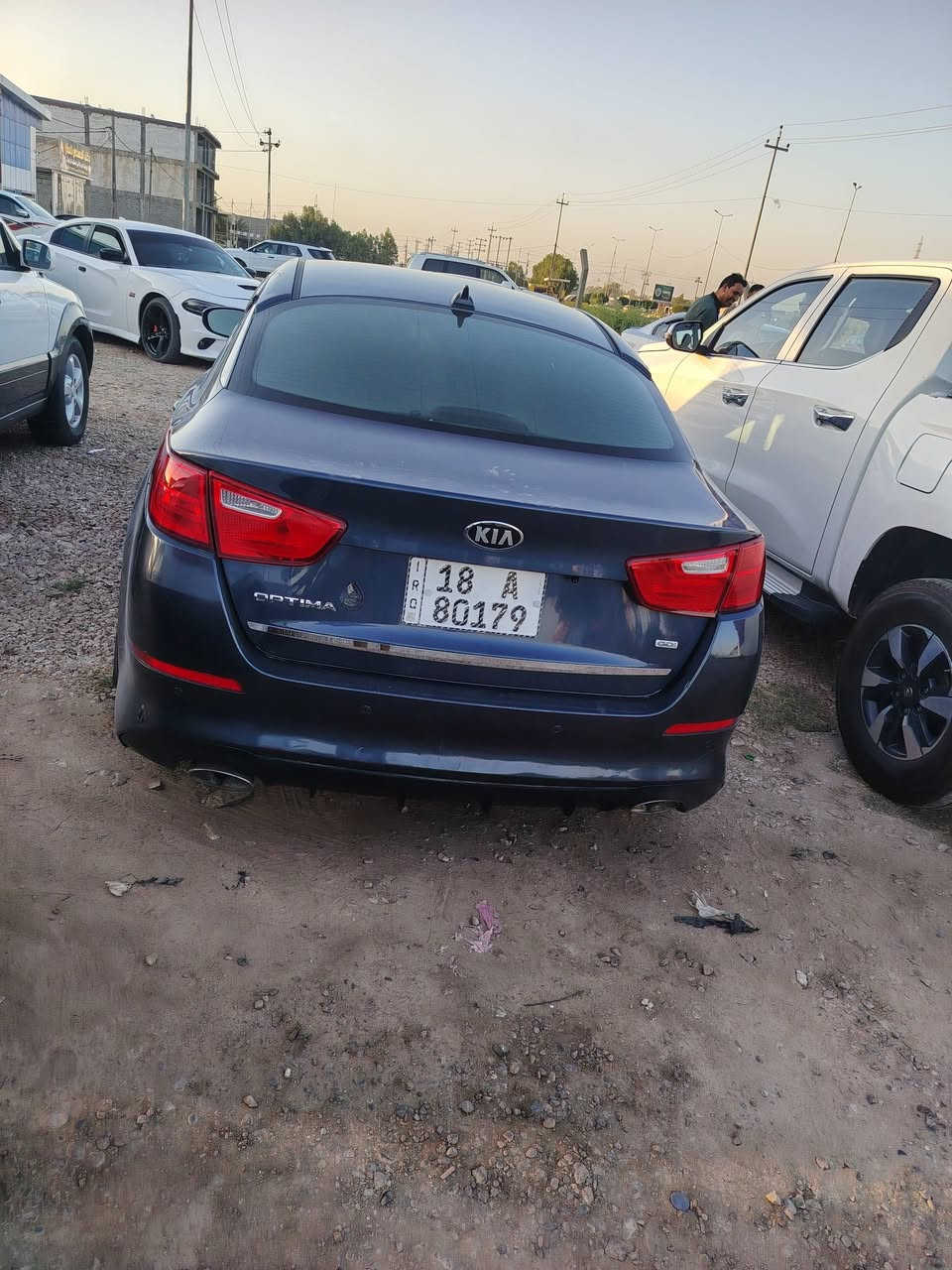 للبيع اوبتيما 2015 رقم بابل الجديد بسمي السياره بصمه كشنات جلد و كهرباء  شاشه كامره مكينه 2400 جاهزه كير ومكينه وتبريد وحداديه وتخم تاير حادثه جاملغ وبنيد بدون شاصي وبيه بالعراق شخط مصلح بدون معجون بالباب الخلفي والجاملغ مكاني بابل السعر 100 وبيه مجال الاستفسار الاتصال على ***********
