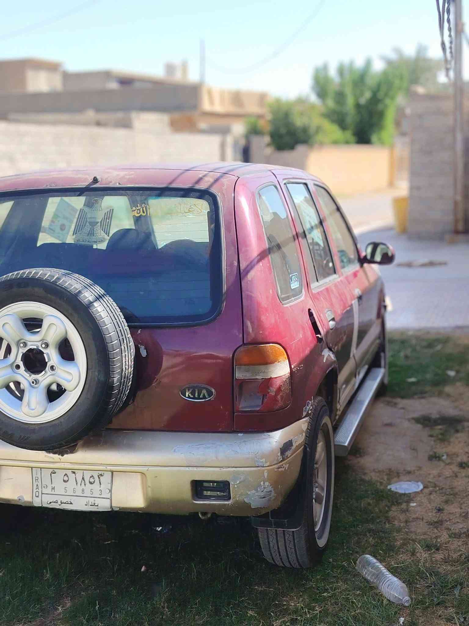 سلام عليكم. كيا سبورتج موديل ٩٥ رقم بغداد. كير اوتماتيك +لوكير شغال. سيارة حلوة وجاهزة شرط التحويل بأي وقت ثاني يوم. السعر ٢٦ ورقة. المكان ديالى كنعان رقم *********** وحياكم الله
