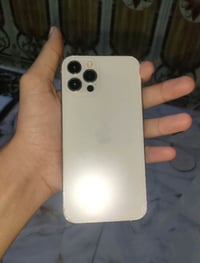 ايفون ١٢ برو • ١٢٨ • ابيض ذهبي
