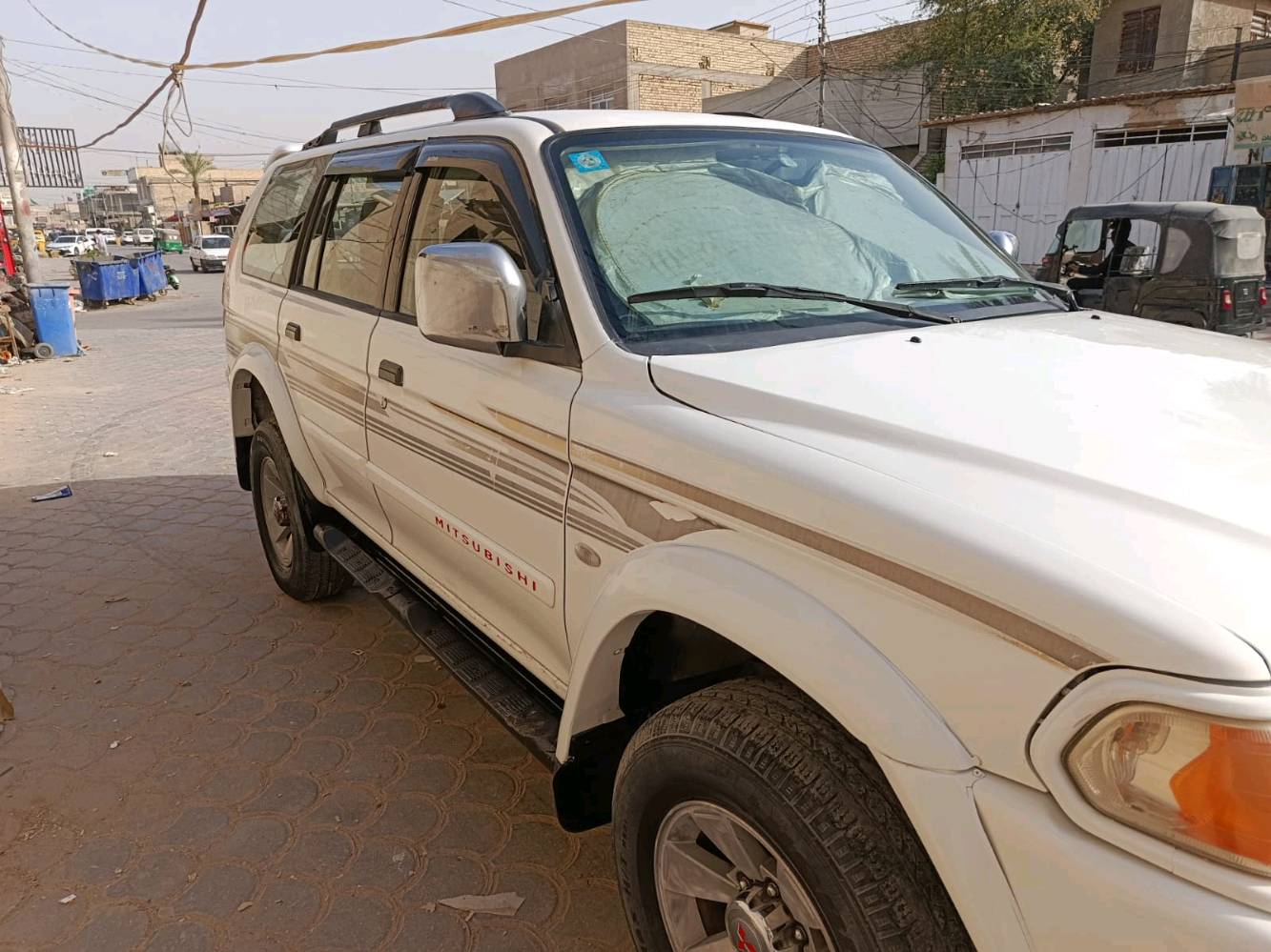 السلام عليكم للبيع سيارة ياباني ناتيفا مستبوشي دفع رباعي فورويل
مديل ٢٠٠٧
باسمي بغداد دولي رقم مميز
تبريد ثلج
حدادية جيدة
دواخل نظيفة كهربائيات شغالة وخير من الله
محرك لا تبخير ولا تنقيص
حماوة ثابتة
بيها صبغ اجراد قطعتين. 
مكاني كربلاء حي العامل
السعر ٩٥ 
السيارة جاهزة عائلية سفر وخير من الله أمانة الله ورسولة مالت جناي. 
بييع فقط نقد. 
الشراي يتصل ***********