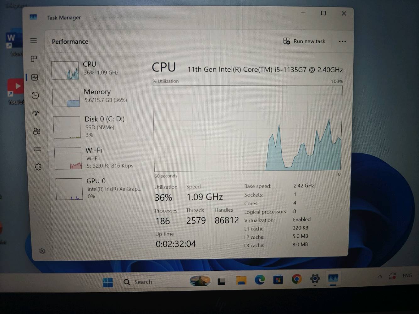 EliteBook 840 G8 • i5-1135G7 • رام 16GB