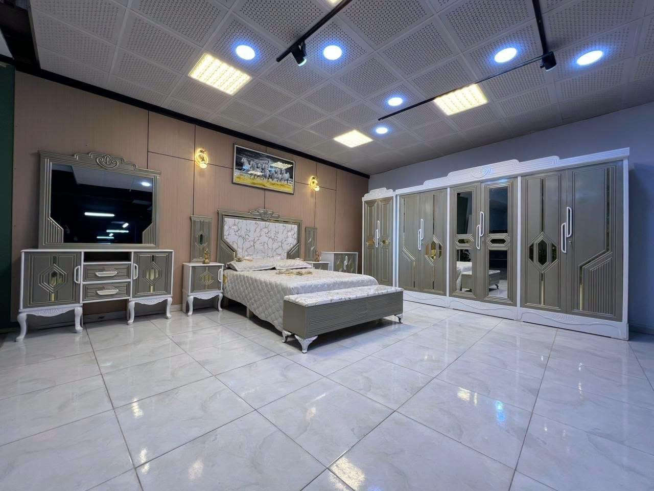 غرف نوم عراقية 🇮🇶😍  واتساب***********
 هالموديلات الاقتصادية والعملية بأسعار صدمة وتخفيضات حقيقية ولفترة محدودة جداً! 💸📉#أثاث_العراق #اللمسة_الذهبية #غرف_نوم_عراقية#اثاث
