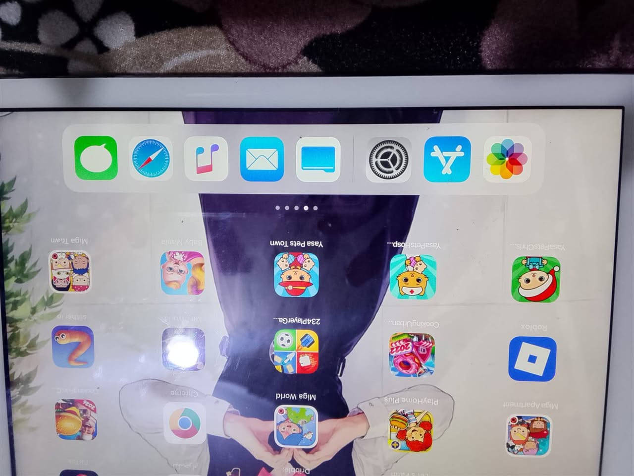 سلام عليكم ايباد للبيع السعر 60 الف نضيف مكاني نجف رقم***********

نص مكتوب في الصور:
- عام حول الاسم iPad إصدار البرنامج 12.5.8 اسم الطراز iPad Air رقم النموذج FD529CH/A الرقم التسلسلي DMPR41JFK16 الأغاني 6 الفيديوهات ٣٢ الصور ٤٥ التطبيقات ٦٤ غ.ب السعة ٤٢,٣١ غ.ب متوفر
